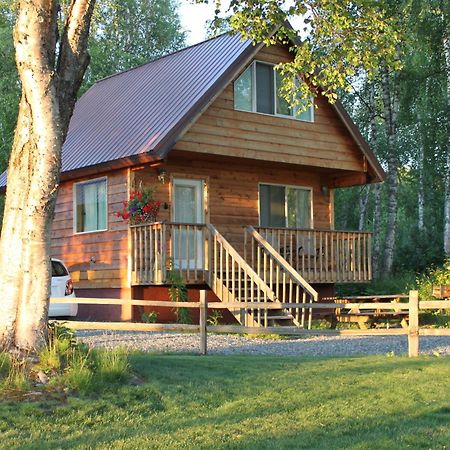 Susitna River Lodging, Riverside Cabins Talkeetna Esterno foto