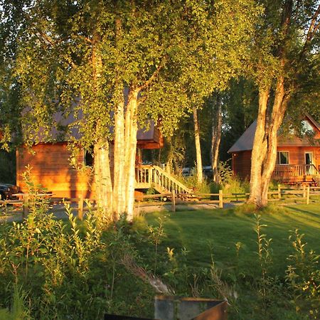 Susitna River Lodging, Riverside Cabins Talkeetna Esterno foto
