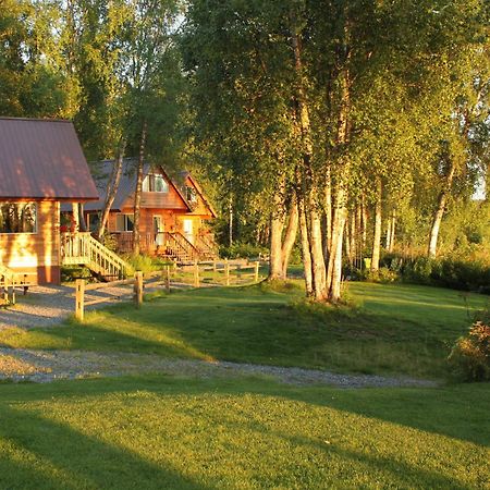 Susitna River Lodging, Riverside Cabins Talkeetna Esterno foto