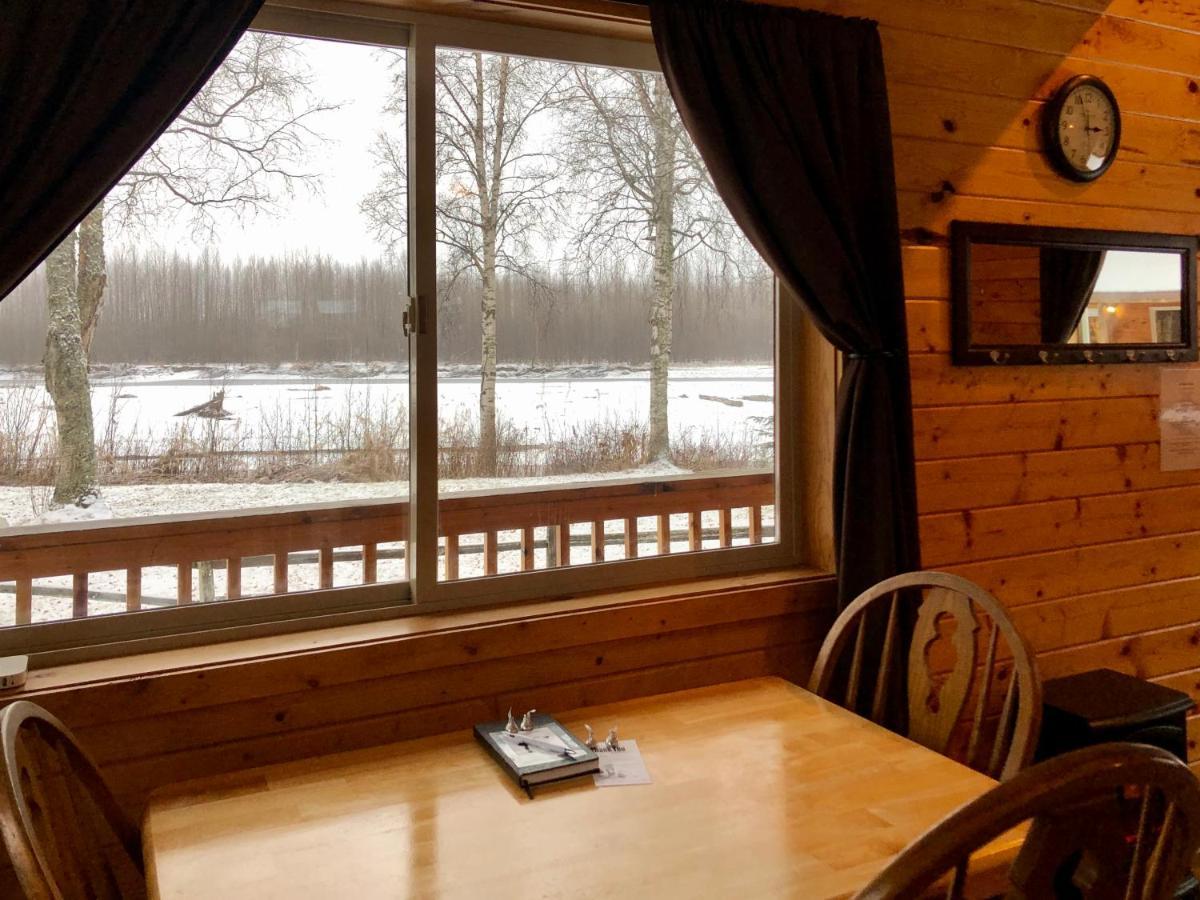 Susitna River Lodging, Riverside Cabins Talkeetna Esterno foto