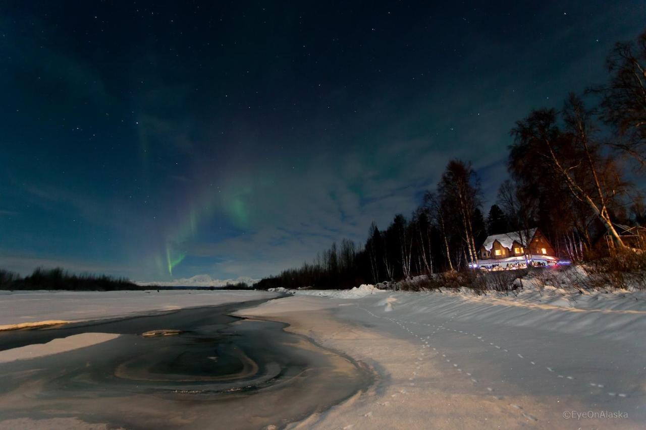 Susitna River Lodging, Riverside Cabins Talkeetna Esterno foto